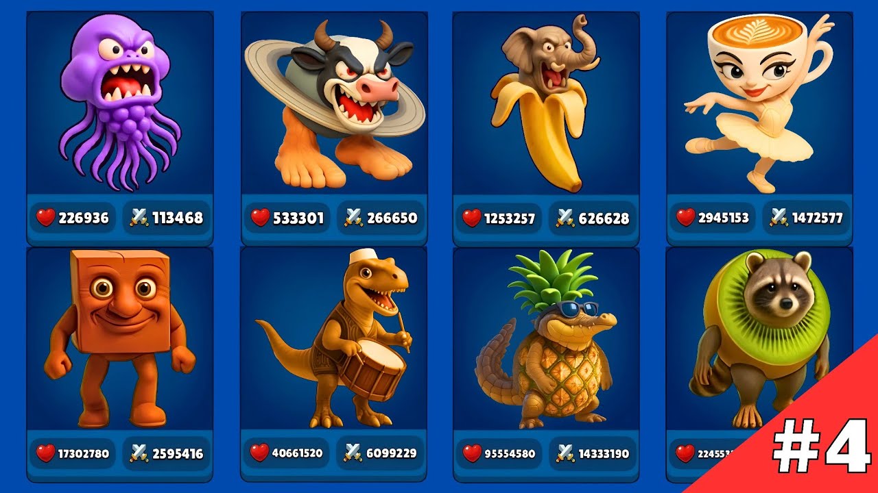 Monster War Brainrot Fight Vs Brainbot S2 Merge Battle Gameplay 4 | Merge Master