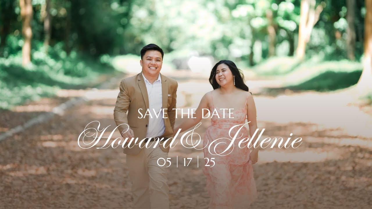 Save The Date Howard & Jellenie