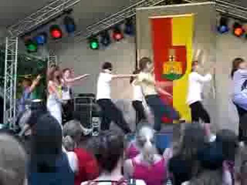 Sommerfest Bad Godesberg Auftritt Tanzschule - YouTube