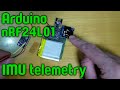IMU telemetry via nRF24L01 ack payload (arduino)