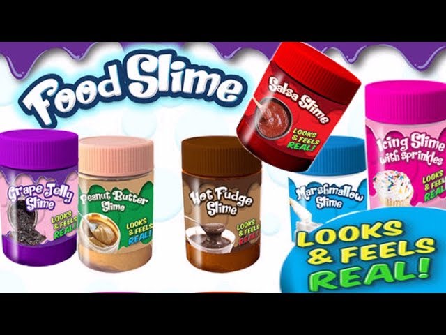 3 Pack Food Slime Icing Marshmallow Hot Fudge