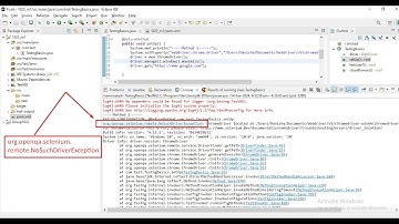 How to fix the issue of "org openqa selenium remote NoSuchDriverException" || Selenium
