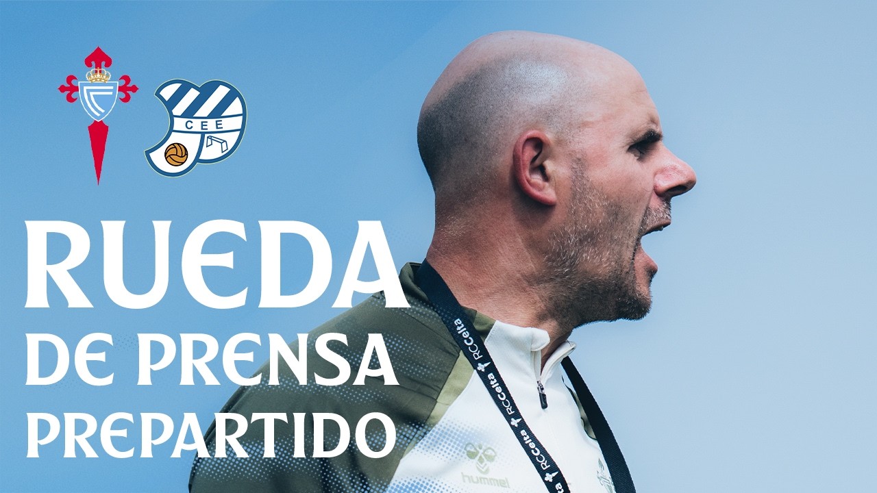 Rueda de prensa de Fredi Álvarez previa al Celta Fortuna vs CE Europa