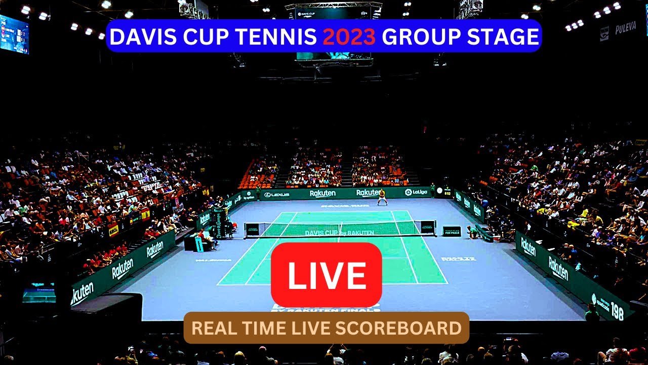 2023 Davis Cup Tennis LIVE Score UPDATE Today Tennis Group Stage Game Sep 13 2023