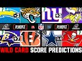 NFL Wild Card Score Predictions 2023 (NFL PLAYOFF PICKS AGAINST THE SPREAD 2023)