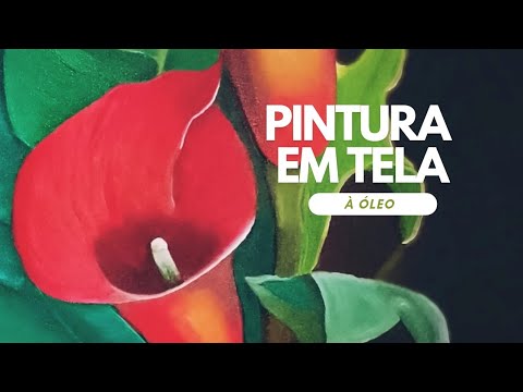 Pintura em tela à óleo