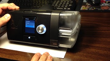 Resmed S10 CPAP/VPAP - Smart Start Instructions