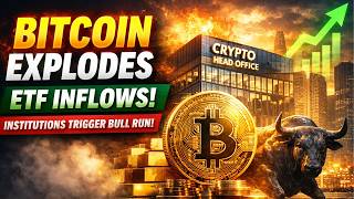 🚀 Bitcoin EXPLODES After ETF Inflows! Institutions Trigger Bull Run 📈