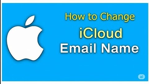 How to Change iCloud Email Name  How to Update iCloud Email Name
