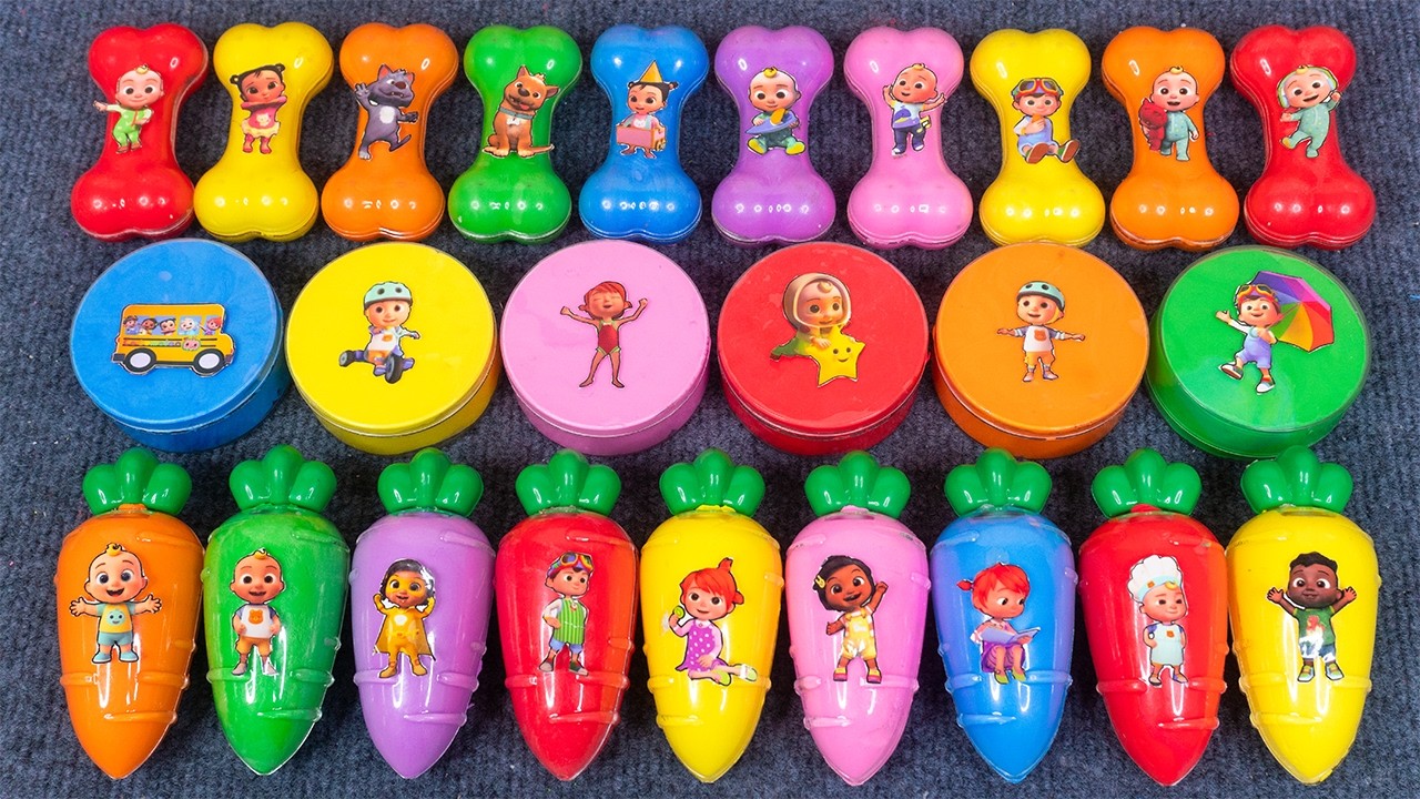 Cocomelon Mixing Surprise! JJ, TomTom, YoYo, Cody & More in Satisfying ASMR Moments ✨