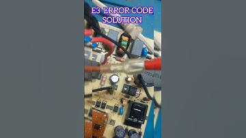 How to Fix E3 Error in Whirlpool Inverter AC | PCB Repair Tip!