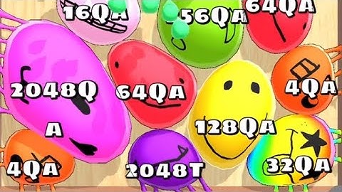 Blob Merge 3d Gameplay Satisfying 2048 ( Merge Game ) #85