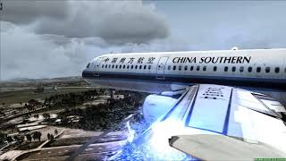 China Southern Approach Taipei Airbus A321 - Runsame Classics Fsx