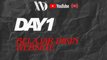 Day 1 belajar bikin website tanpa coding