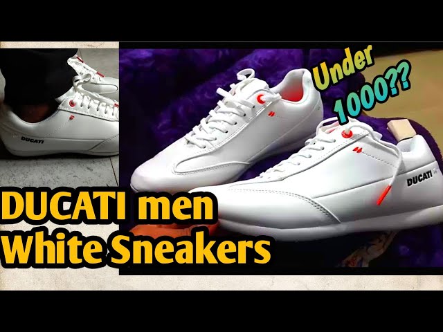 DUCATI Sneakers For Men (White) - Price History