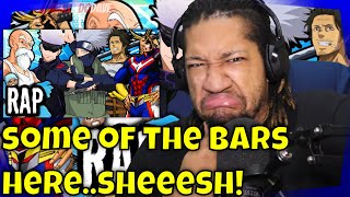 Reaction To Anime Sensei Rap Cypher Gameboyjones Ft None Like Joshua, Zach B, Frivolousshara, More