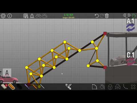 High & Low | 3-15 Snow Drift | Unbreaking Under-budget Solution | Poly Bridge