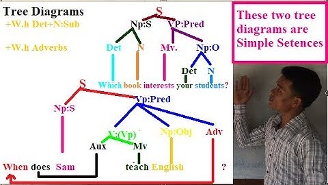 Learning English Grammars:Tree Diagrams - Simple Sentences 7