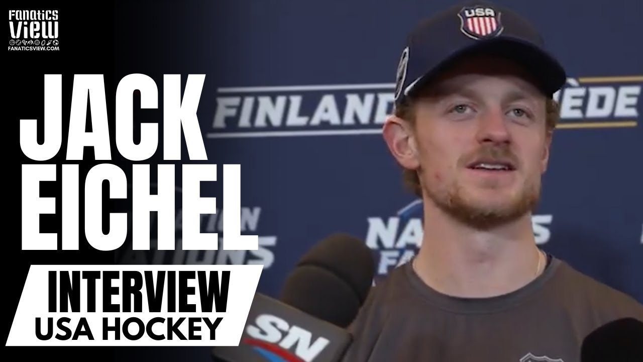 Jack Eichel Discusses Representing Team USA at Four Nations, Previous ...