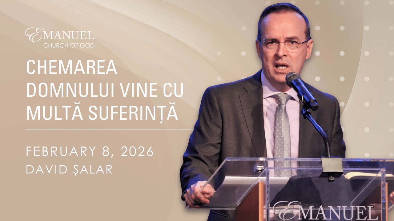 Chemarea Domnului vine cu multă suferință - David Șalar