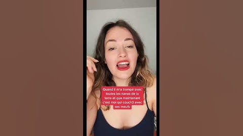 Il n’avait pas capté je pense que finirai lesbienne 😂😂😂 la vengeance tu connais !