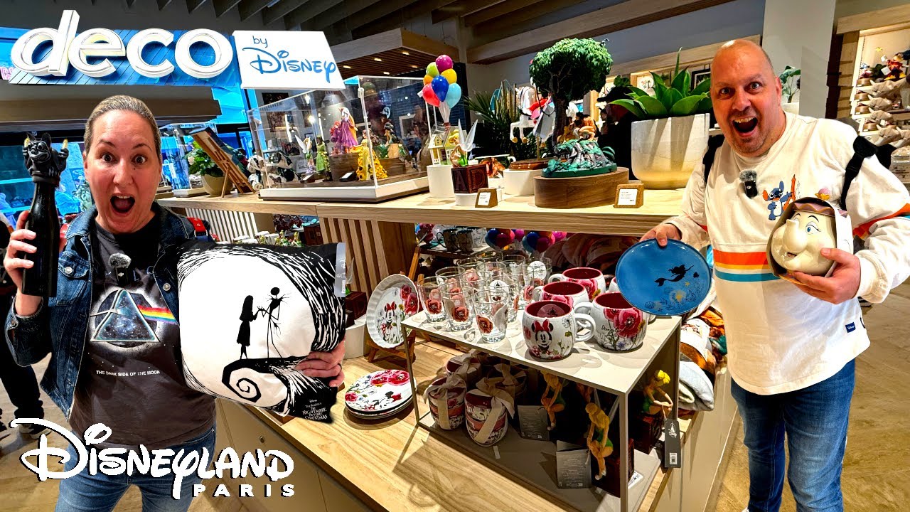 DECO BY DISNEY LA NOUVELLE BOUTIQUE MERCH INCROYABLE A DISNEYLAND PARIS AU DISNEY VILLAGE