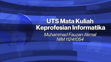 Cyber Security & UI/UX Designer Journey | UTS Keprofesian Informatika - Muhammad Fauzan Akmal