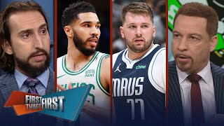 Mavs fall flat vs Thunder in Gm 1, Celtics beat Cavs \& Murray fined $100k | NBA | FIRST THINGS FIRST