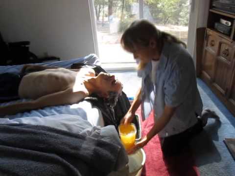 3 Quadriplegic Getting Hair Washed You 3 Quadriplegic Getting Hair Washed