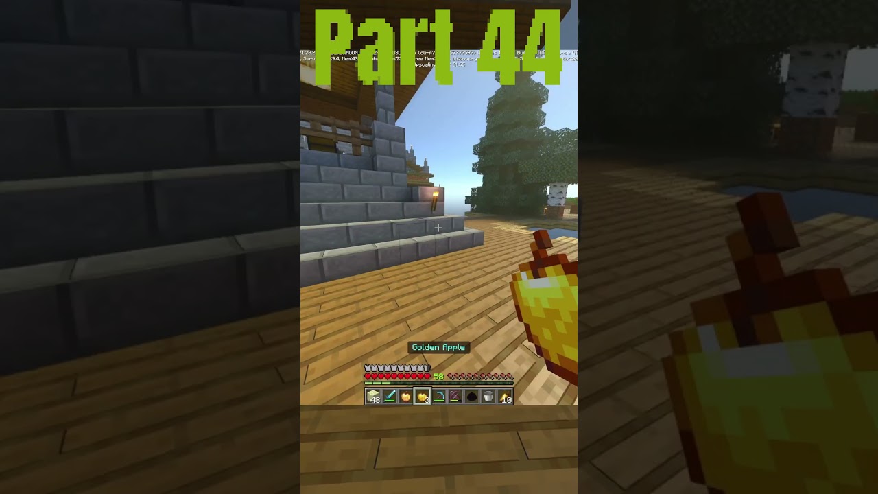 100 Days One Block Bedrock Challenge Minecraft : Part 44 