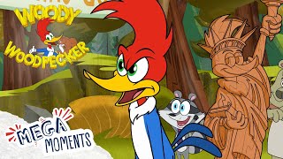 Woody Refuses to Lose! 🏆 | Woody Woodpecker | Compilation | Mega Moments