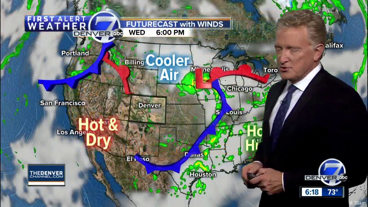 Warmer and drier weather for the Denver Metro Area - YouTube