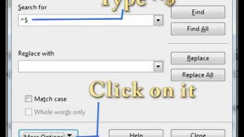 Remove empty paragraphs in LibreOffice Writer