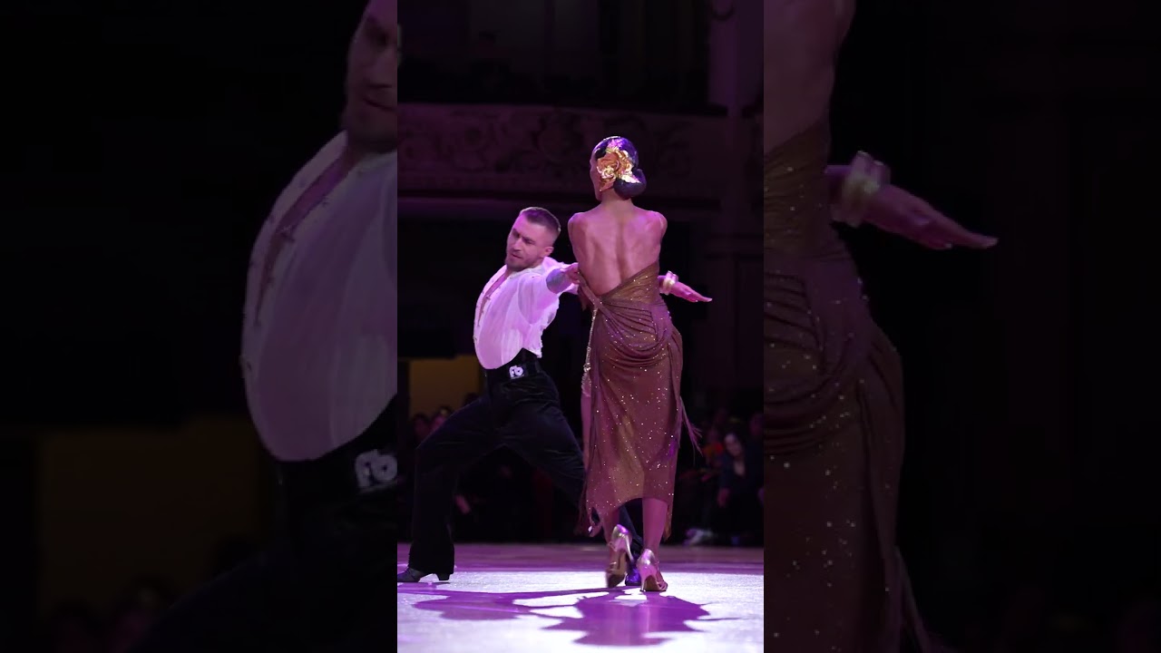 Alex Miculescu and Pacurar Andra solo Rumba at the GrandSlam Final