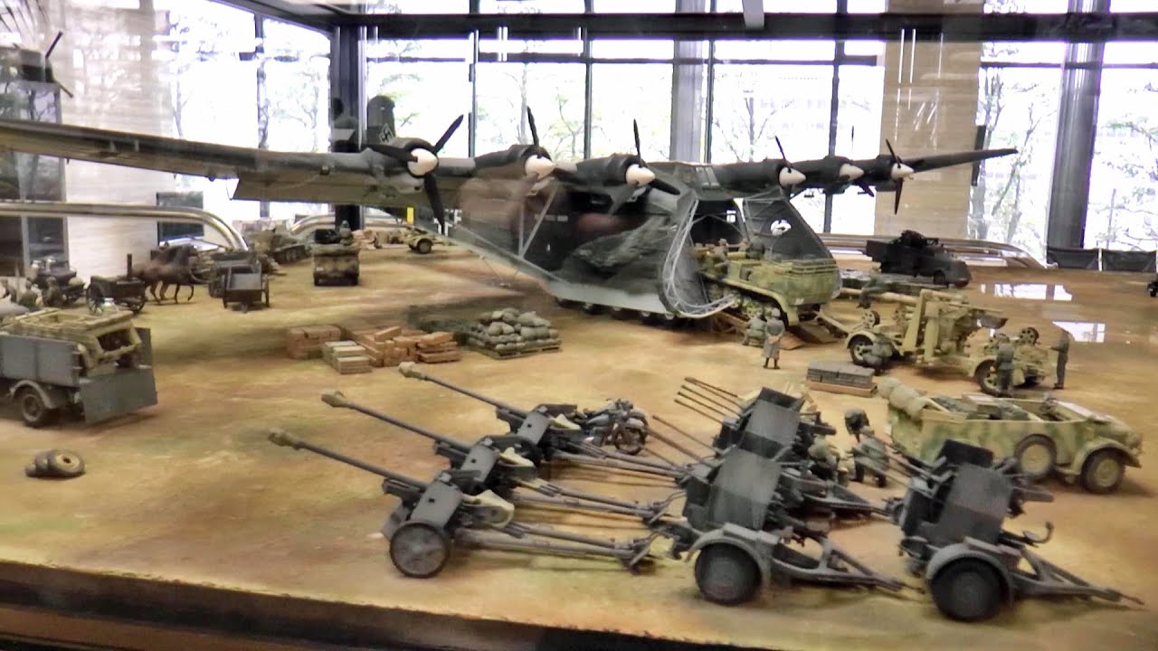 タミヤ春の見学会9 スケールミリタリーモデル ジオラマ Tamiya visit