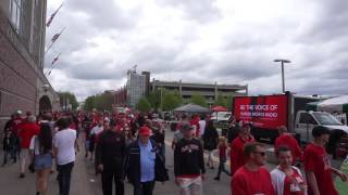 Mobile Digital Video Wall at Memorial Stadium for First National Bank
Digital Mobile Billboard being used for experiential campaign for First National Bank at Nebraska Huskers Memorial Stadium during the spring game. Mobile Digital Video Wall at Memorial Stadium for First National Bank
