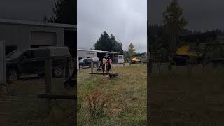 Jumping bareback fail!