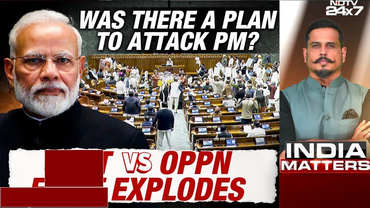 Parliament Breakdown | Was There A Plan To Attack PM Modi? Government Vs Opposition Fight Explodes