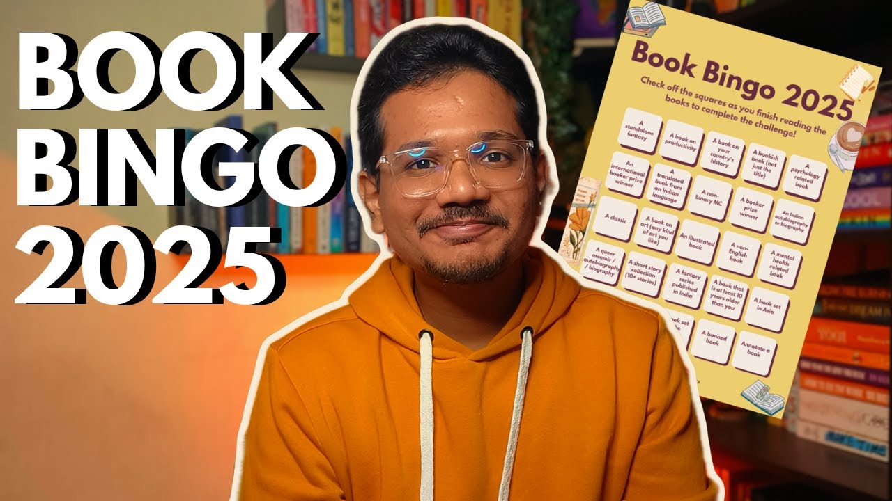 📚🎯 Book Bingo 2025 - Crush Your Reading Goals with This Fun Reading Challenge! 🚀✨ 