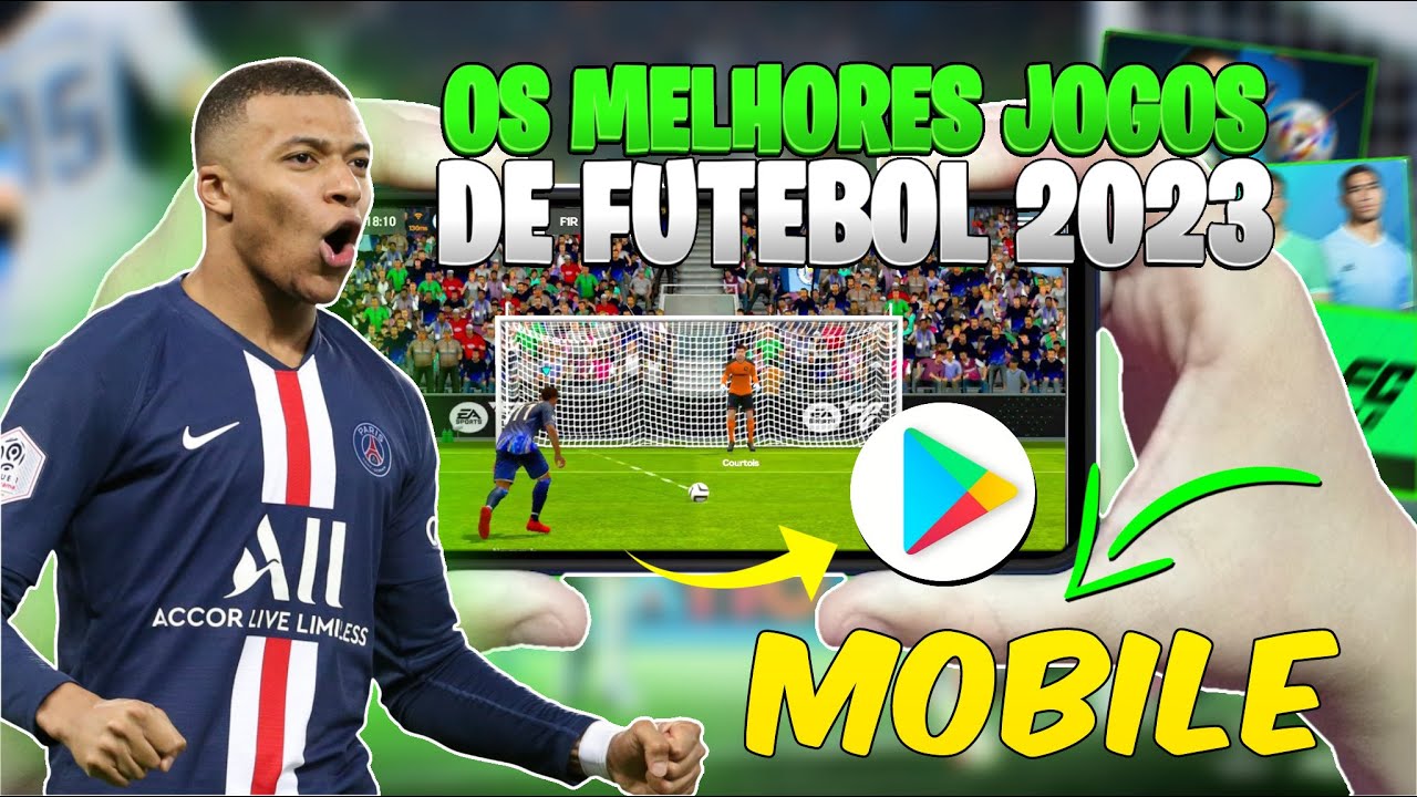 ✓OS MELHORES JOGOS DE FUTEBOL 2023 PARA CELULAR 