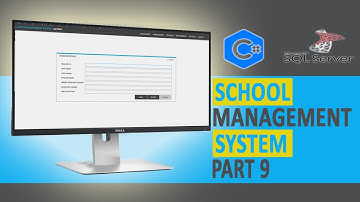 School Management System | Part 9. Insert Teacher Information
