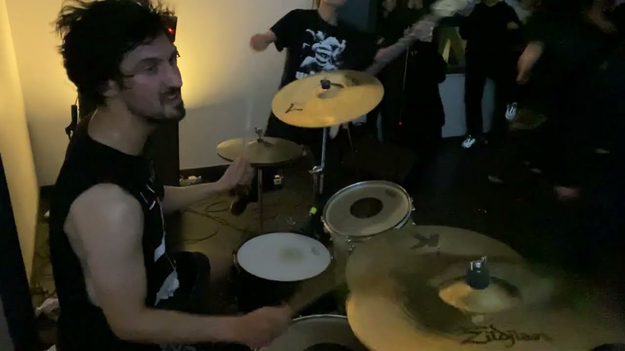 World Peace Live Drum Cam Emmett Ceglia Stockholm 11.10.23