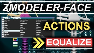 ZBrush - ZModeler Polygon(Actions) - "Equalize"