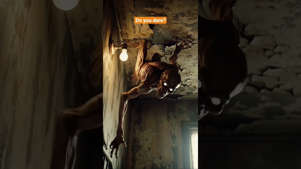 It’s Watching You from the Ceiling… | Hollywood Horror Scene