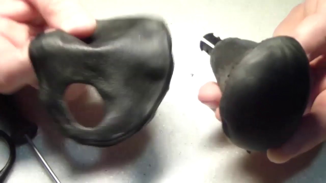 Перетяжка ручки акпп кожей
