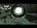 360 camera  inside the dryer money laundering vr