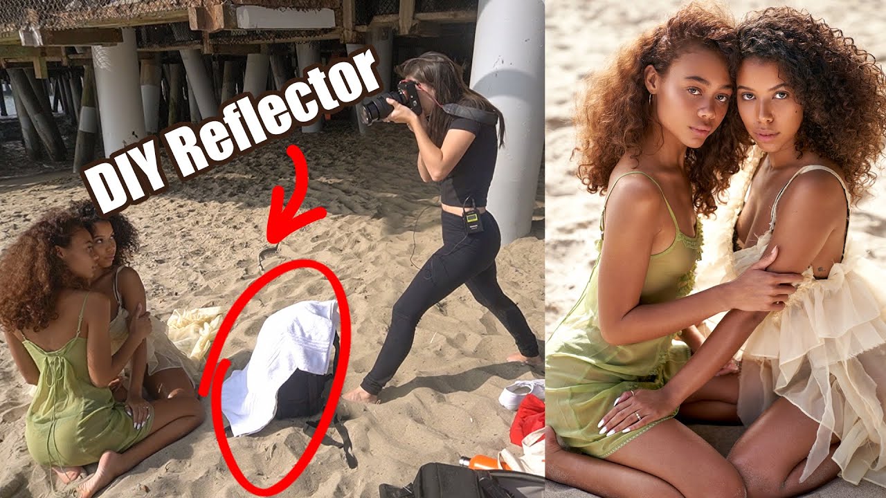 Harsh Natural Light Backlit Photoshoot, Behind The Scenes in Los Angeles