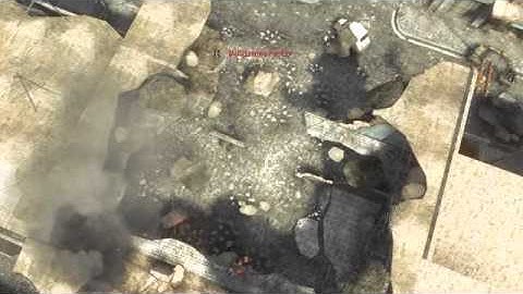 Epic tomahawk throw across map