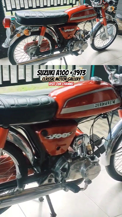 SUZUKI A100 • 1973 - CLASSIC MOTOR GALLERY #youtube #shorts #motorcycle #retro #fyp