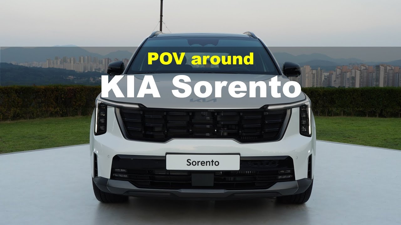 2024 KIA Sorento POV exterior and interior